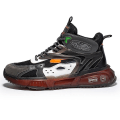 Miniatyrbillede 2 af 5: Herre Sport Løbesko High-Top Casual Sko Fra0196 BlackRed EU 40