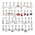 Miniatyrbild 2 av 5: Charm armbandssats, 127 st charm pärlor armband smycken gör-det-själv-kit