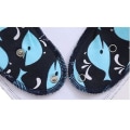 Miniatyrbilde 4 av 5: 4 stk. Baby Siklesmekker Bandana Tannfrembrudd, Bomullsbandana for Baby set 1