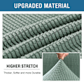 Miniatyrbild 2 av 5: Stretch Vattentät Soffa Överdrag, 1 Del, Spandex, Jacquard Elastisk Soffa Överdrag Med Halkskyddsskum grey 2 Sitzer enlarge