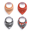 Miniatyrbilde 1 av 5: 4 stk. Baby Siklesmekker Bandana Tannfrembrudd, Bomullsbandana for Baby set 11