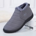 Pikkukuva 1 / 8: Talvisaappaat Talvi Lumisaappaat Miehille ja Naisille Turkisvuori Vedenpitävät Slip On Ulkoilu Lämpimät Nilkkurit grey EU 44
