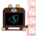 Pikkukuva 3 / 5: Pyyhittävä Uudelleenkäytettävä LCD-tabletti Joululahja H coffee style1