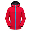 Pikkukuva 1 / 5: Miesten Huppari Softshell Takki, Vedenpitävä Kevyt Tuulenpitävä Takki Men red M