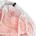 Miniatyrbilde 5 av 5: 2 stk. kommersiell vaskepose i netting - solid nettingmateriale med snøring, ideell maskinvaskbar vaskepose i netting for fabrikker, høyskole