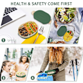 Miniatyrbild 5 av 5: Isolerad lunchlåda uppvärmd Bento-skål för barn Lunchlåda Måltidslåda Täckta fack Mikrovågsugn Varm snacksbox för rostat smörgås Pojke Flicka Therm