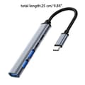 Pikkukuva 5 / 5: 5-in-1 monitoiminen USB C -keskitin Type-C -sovitinmuunnin Type-C - PD USB C
