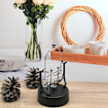 Miniatyrbilde 5 av 5: Stål Balanse Robot Leke Kinetisk Kunst Balanse Leke Balanse Dekompresjon Vitenskap Psykologi Hjemmekontor Ornament Skrivebord Ornament Leke