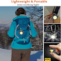Miniatyrbild 5 av 5: Mini-LED-ficklampa med flasköppnare och superstark 500 mAh magnetisk bas för reparation, nödsituationer, hundpromenader och camping utomhus
