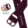 Miniatyrbilde 3 av 5: 3 Stykker Kompatibel Med Apple Watch Reimer 41mm 40mm 38mm, Myk Silikon Erstatningsreim Med Klassisk Lås For Iwatch Series Se 7 6 5 4 3 2 1 For W