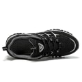 Miniatyrbillede 3 af 5: Herre Dame Vandresko Lav Top Sneakers Til Udendørs Trailing Trekking Vandring 3Ds2101 Black EU 45
