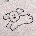 Miniatyrbillede 4 af 4: Sød hunde bære laptop taske centrum piger Preppy lodden laptop etui taske (sort, 11 tommer) sort