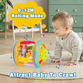 Miniatyrbild 3 av 5: Aboosam Baby Leksaker 6 Till 12 Månader - Musikaliska Inlärningsleksaker För Spädbarn 12-18 Månader - Babies Ocean Roterande Ljusleksaker För Småbarn 1 2 3+ År Gamla Pojkar