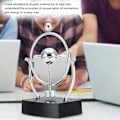 Miniatyrbild 3 av 5: Skrivbordsleksaker Perpetual Motion Desk Toy Hållbar Newtons Cradle Desk Toy Fysik Leksaker Skrivbordsleksaker