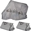 Miniatyrbillede 2 af 4: Cykeltrappe Cykelovertræk Cykelgarage Universal Til E-cykler / Scootere, Vandtæt Presenning [100cm X 210cm] Farve: Grå