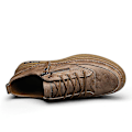 Miniatyrbillede 3 af 5: Herre Casual Sko Lædersko Board Sko Frc928 Brown EU 44