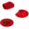 Pikkukuva 4 / 5: Miesten business casual -tyylinen yksinappinen lovikauluksinen yksivärinen bleiseri Red M