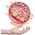 Miniatyrbild 1 av 5: Flynova Pro Flygande Boll Leksak - Handkontrollerad Flygande Orb Leksak  Globe Form Boomerang Flygande Spinner Mini Drone Hover Boll Med 360 Roterande Rgb-Ljus Red