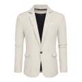 Pikkukuva 2 / 5: Miesten Slim Fit Bleiseri, Yksirivinen Yhdellä Napilla Beige L