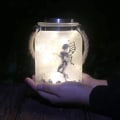 Miniatyrbilde 3 av 5: Solcellelykt Hagebelysning, Hagegaver Vanntett Hvit Frostet Glass Hengende Potte 20 Varmhvite Mini LED Hage