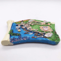 Miniatyrbild 2 av 5: Magnet Souvenir 3D-karta Kroatien Kylskåpsmagnet Turist Souvenirer Handgjorda Harts Craft Magneter Hem Kök Dekoration Samling Present