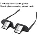 Pikkukuva 5 / 5: Lazy Glasses Sänky Prisma Lasit Silmälasit, Horisontaalinen Peili Lazy Readers Lasit 90 Asteen Prisma Lasit