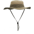 Miniatyrbilde 1 av 5: Solhatt Menn Kvinner Sammenleggbar Sommer Anti Uv Fiskehatt For Reise, Fotturer, Camping, Fiske Khaki