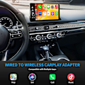 Miniatyrbild 3 av 7: Trådlös Carplay och Android Auto-adapter, 2 i 1-sticka konverterar trådbunden Android Auto/Carplay till trådlös, lämplig för bilar med AA