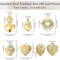 Miniatyrbillede 2 af 4: 1 Æske Hellige Hjerte Charms Bulk Klik for Mere Assorteret Hjerte Charms Kollektion Valentinsdag Hjerte Kærligheds Charms Påske Hellige Hjerte Charm til