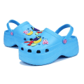 Miniatyrbild 3 av 5: Damtofflor Strandtofflor Mode Sandaler Utomhus Inomhus Halkfria Skor 033 Blue EU 38
