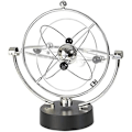Miniatyrbillede 1 af 5: Aoopoo Globe Orbit Spinner - Kinetisk Orbital Roterende Fysik Videnskabslegetøj Gadget Ideel Til Alle Kontorer Hjem Soveværelse Dekoration Skrivebordsglobus