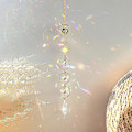 Miniatyrbillede 3 af 5: Solskinsfanger Regnbuefanger Glas Krystal Lys Vindspil Prisme Solskinsfanger