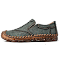 Miniatyrbillede 2 af 5: Herre Casual Sko Læder Loafers 3038 Green EU 41