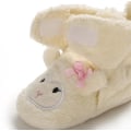 Miniatyrbilde 4 av 5: Baby Unisex-baby Koselige Fleece Tøfler Cat white 12cm