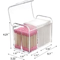 Miniatyrbillede 5 af 5: Qtip Holder Dispenser til Badeværelsesorganisering, Klar