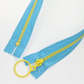 Miniatyrbillede 3 af 5: 10 tommer Resin Lynlåse Ring Træk 5# Lukket Ende Lynlåse Blandet Flerfarvet 25cm Sy Lynlåse Til DIY Håndlavede Håndværk Tasker Bulk 10 Stk
