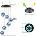Miniatyrbilde 2 av 4: Gaver til kvinner, Solar Gazing Ball Fargeskiftende Mosaikkuler