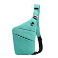 Miniatyrbild 1 av 5: Stöldskydd sling väskor bröst axel ryggsäck crossbody väskor skydd pack ryggsäck crossbody väska grön
