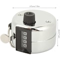 Miniatyrbilde 2 av 5: 5 stk 4-sifret Teller Clicker, Manuell Mekanisk Håndholdt Pitch Click Counter, Tally Counter for Skolesportsarrangementer Stack