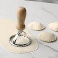 Miniatyrbild 5 av 5: Bakverkshjul skärare-pastaskärare hjul – Ravioli skärare hjul paj skorpskärare