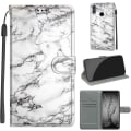 Miniatyrbillede 5 af 5: (Style 20) chooseu Etui til Huawei P Smart 2019 Læder Etui med Silikone Stødsikkert Wallet Flip Etui og Folio Stand Funktion Stilfuldt Mønster til Piger