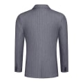 Miniatyrbillede 3 af 5: Herre Blazer Slim Fit Jakke, Enkeltknappet Blazer med Én Knap Grey XL