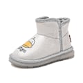 Miniatyrbild 1 av 5: Flickor Snö Boots Vinter Varma Skor Vattentät Övre Fr2655 Gray EU 34