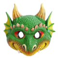 Miniatyrbillede 1 af 5: Halloween Dinosaur Maske, Børne Halloween Julefrokost Performance Rekvisitter Green