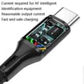 Miniatyrbild 4 av 5: 4 st 2.4A USB-C / Type-C till USB Flätad Snabbladdnings- och Synkroniseringskabel