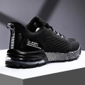 Miniatyrbillede 3 af 5: Herre Air Sports Løbesko Åndbare Skridsikre Sneakers Fr2932 Black EU 39