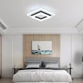 Miniatyrbilde 2 av 5: 23w LED Taklampe, Akryl Taklampe, Moderne LED Taklampe Armatur For Stue, Soverom, Kjøkken, (kaldt hvitt lys)