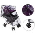 Miniatyrbild 5 av 5: Babyskydd Regnskydd Universell Barnvagnstillbehör Framöppning Regnskydd Pvc Transparent Vattentät Vind Regn Väderskyddsskydd