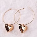 Pikkukuva 1 / 2: Riippukoru Sydänriipus Yksinkertaiset Korvakorut Rannekoru Kaulakoru Kolmiosainen Setti Earrings