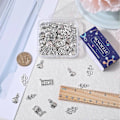Miniatyrbild 3 av 5: 1 Ask 80 st Silver Dollar Berlock Pengapåse Berlocker Antik Legering Metall Tibetansk Sedel Dollar Tecken Berlock Bulk för Smyckestillverkning Berlocker Kvinnor DIY